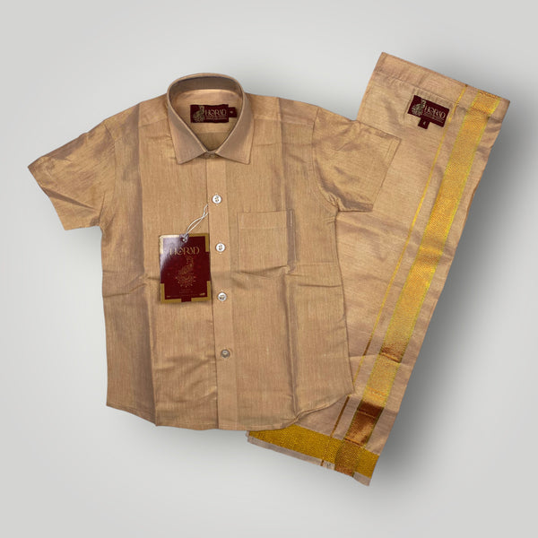 Horad Kora Cotton Tissue Light Copper Kids Set