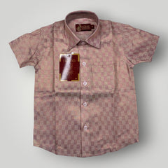 Horad Kora Cotton Tissue Square Emboss Magenta Kids Set