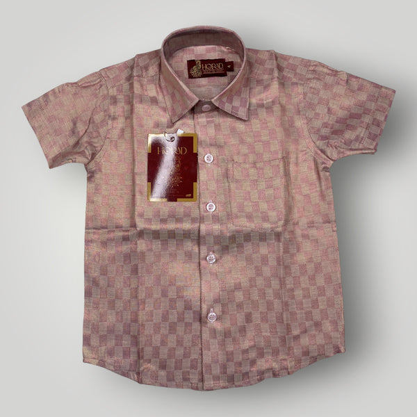 Horad Kora Cotton Tissue Square Emboss Magenta Kids Set