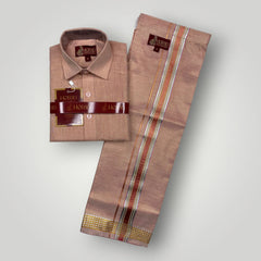 Horad Kora Cotton Tissue Hot Red Kids Set