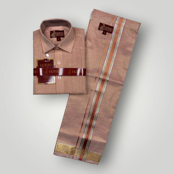 Horad Kora Cotton Tissue Hot Red Kids Set