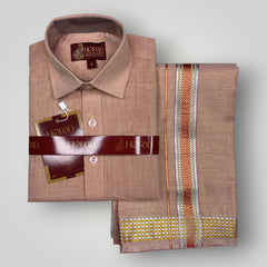 Horad Kora Cotton Tissue Hot Red Kids Set