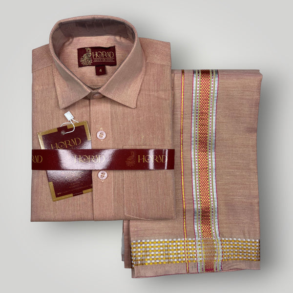 Horad Kora Cotton Tissue Hot Red Kids Set