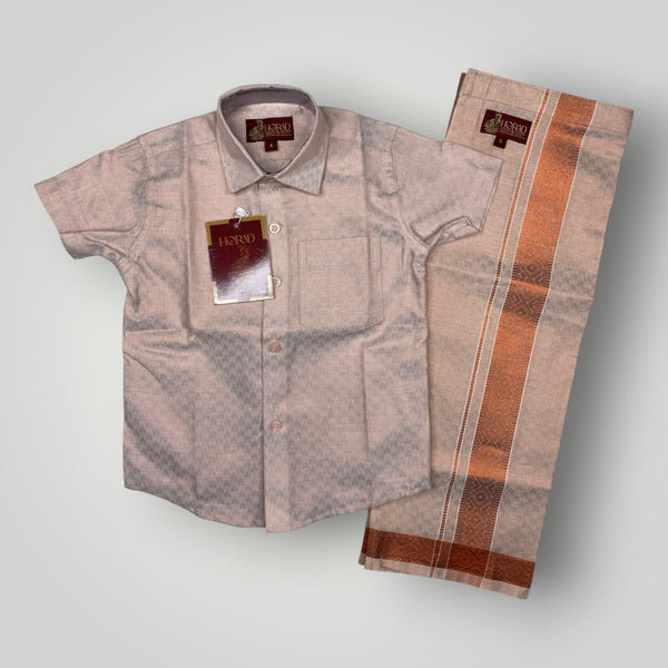 Horad Kora Cotton Tissue Emboss Copper Kids Set