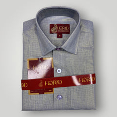 Horad Kora Cotton Tissue Bluish Grey Kids Set