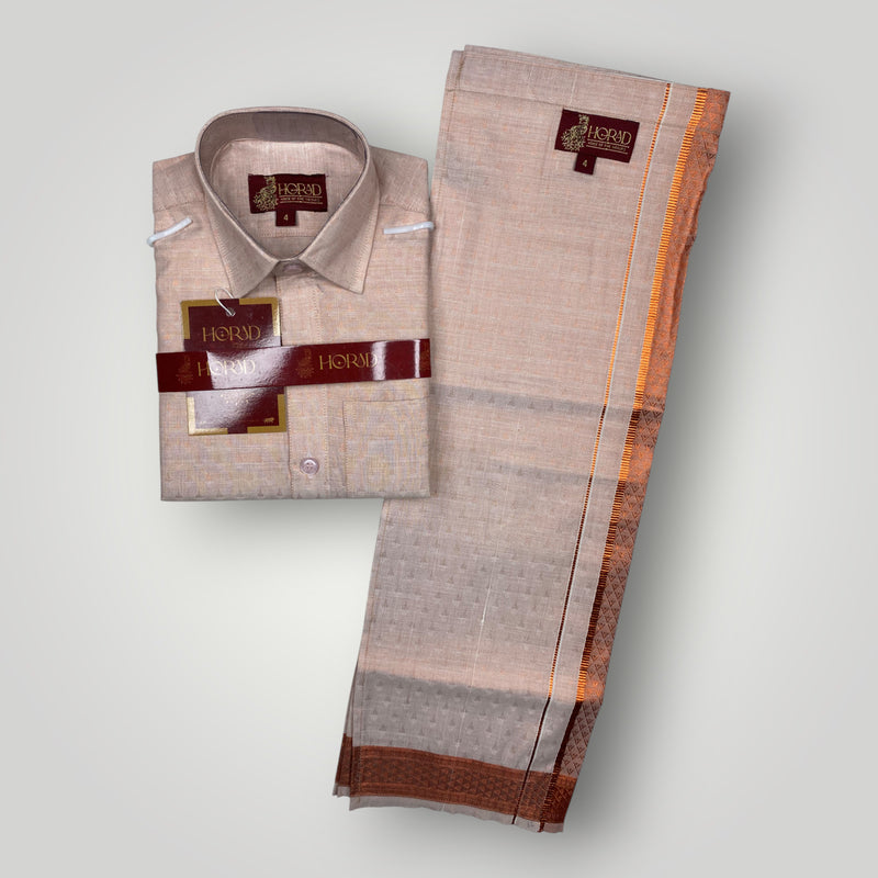 Horad Kora Cotton Tissue Emboss Copper Kids Set