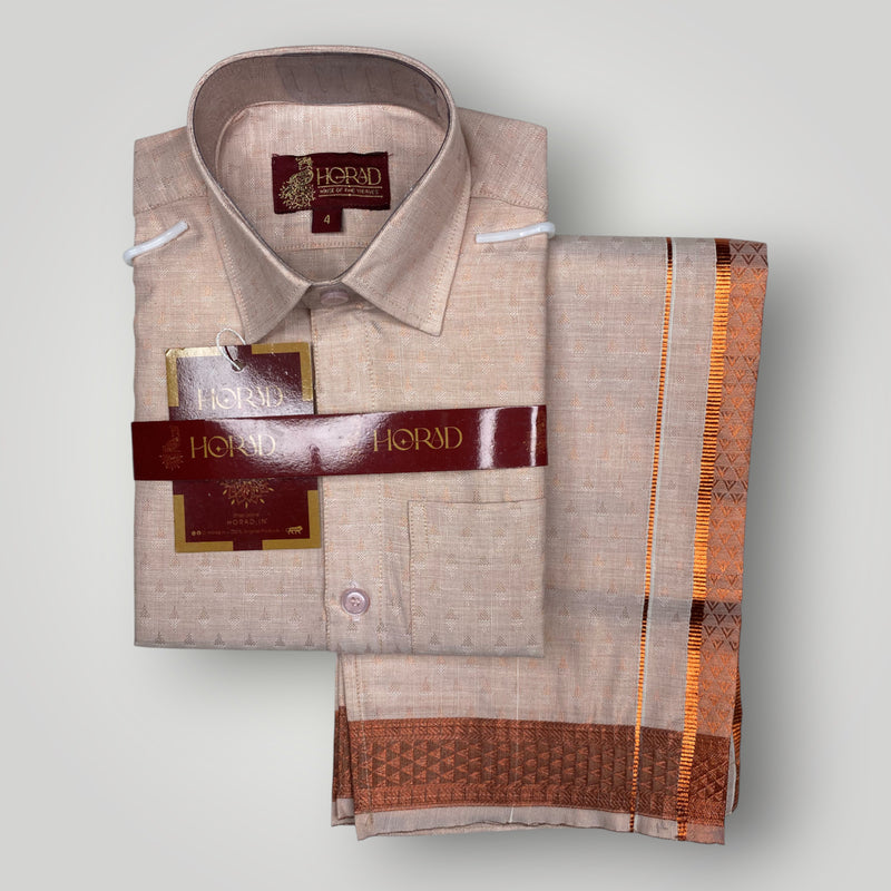 Horad Kora Cotton Tissue Emboss Copper Kids Set