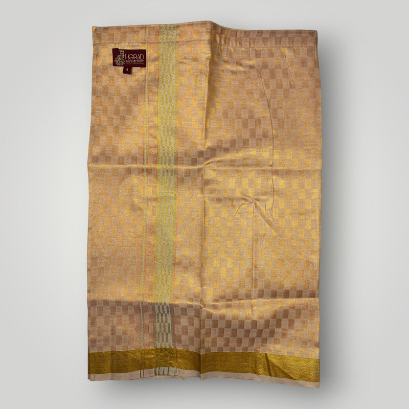 Horad Kora Cotton Tissue Square Emboss Light Copper Kids Set