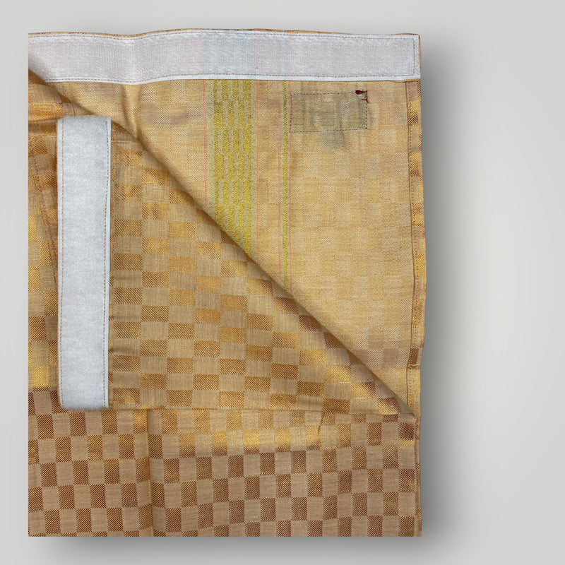 Horad Kora Cotton Tissue Square Emboss Light Copper Kids Set