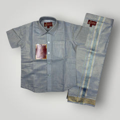 Horad Kora Cotton Tissue Navy Blue Kids Set