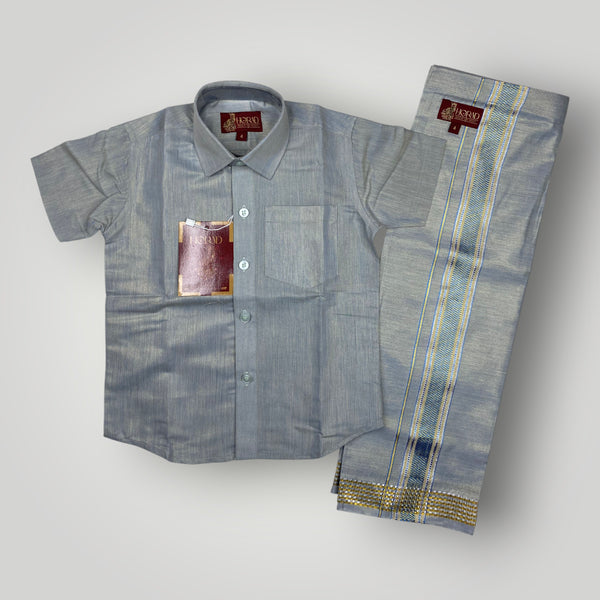 Horad Kora Cotton Tissue Navy Blue Kids Set