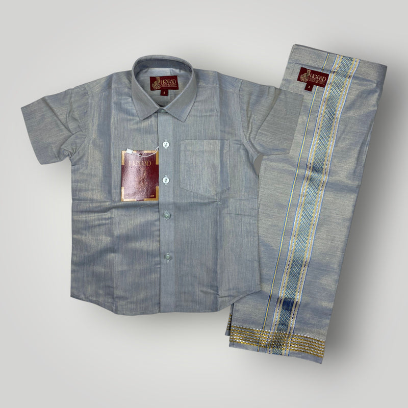 Horad Kora Cotton Tissue Navy Blue Kids Set