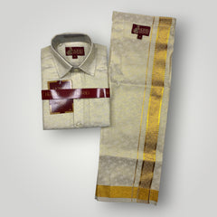 Horad Kora Cotton Tissue Emboss Gold Kids Set