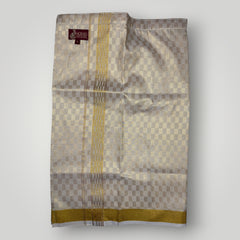 Horad Kora Cotton Tissue Square Emboss Light Gold Kids Set