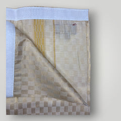 Horad Kora Cotton Tissue Square Emboss Light Gold Kids Set