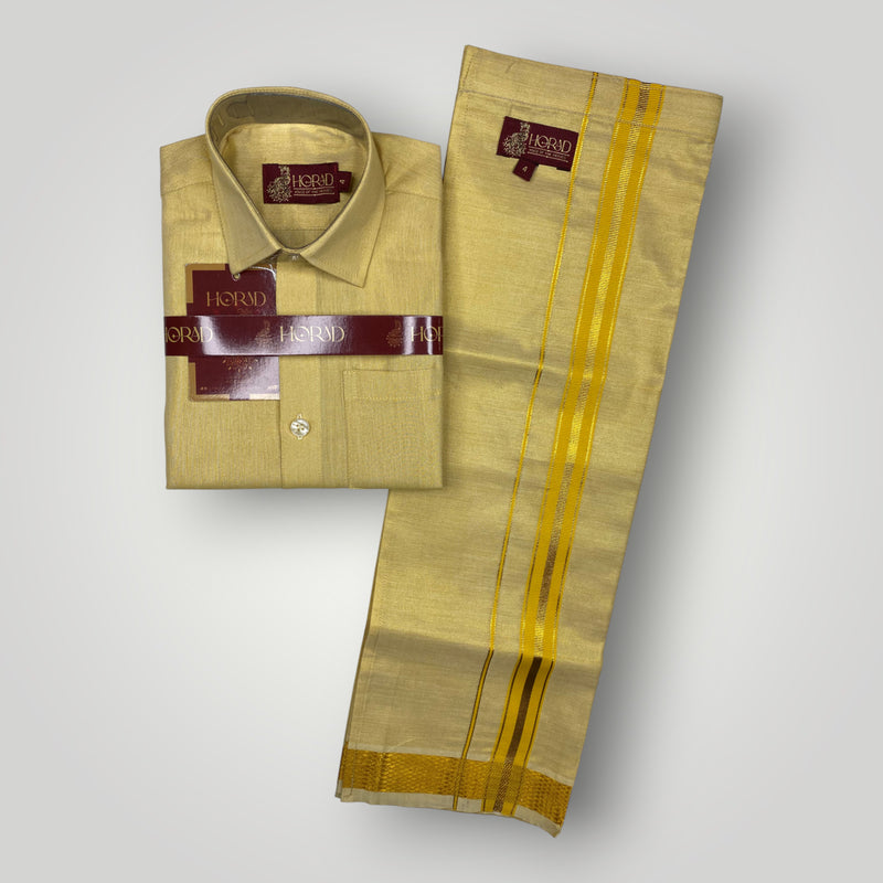 Horad Kora Cotton Tissue Sun Yellow Kids Set