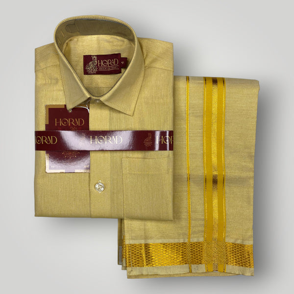 Horad Kora Cotton Tissue Sun Yellow Kids Set