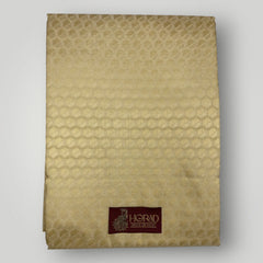 Horad Premium Art Silk Gold Emboss Shirt Material+Dhoti