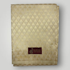 Horad Premium Art Silk Gold Emboss Shirt Material + Dhoti ( 2 in 1)