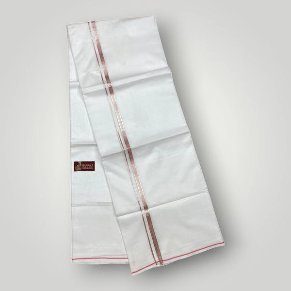 Horad Premium Cotton White Dhoti