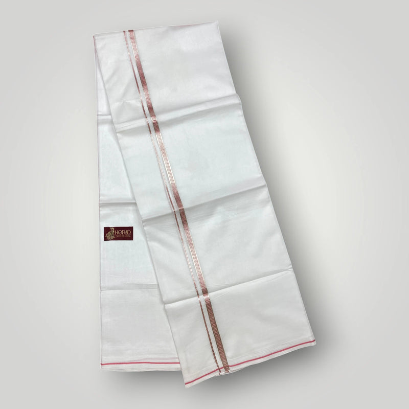 Horad Premium Cotton White Dhoti