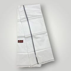 Horad Premium Cotton White Dhoti