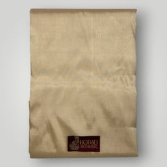 Horad Pure Silk Blend Gold Shirt Material + Dhoti ( 2 in 1 )