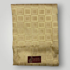 Horad Pure Silk Blend Gold Emboss Shirt Material + Dhoti ( 2 in 1 )