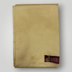 Horad Premium Art Silk Gold Shirt Material+Dhoti ( 2 in 1)