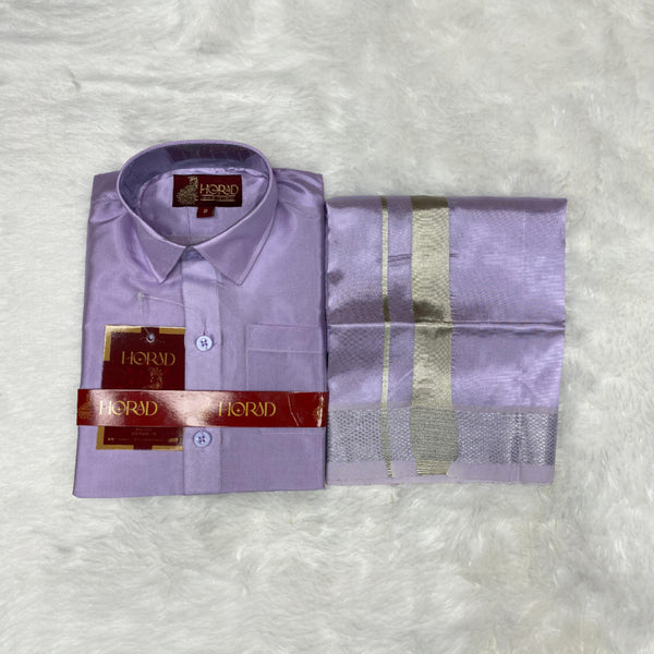 Horad Premium Art Silk Lavender Kids Set