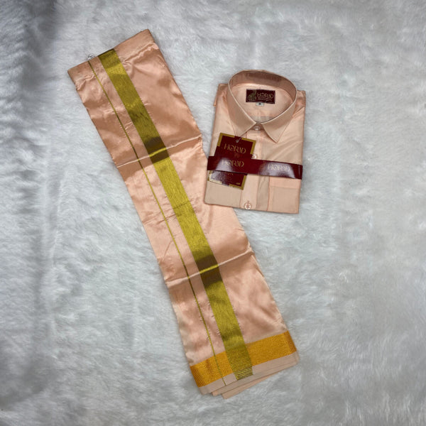 Horad Premium Art Silk Rose Gold Kids Set