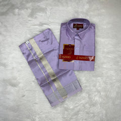Horad Premium Art Silk Lavender Kids Set