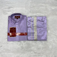 Horad Premium Art Silk Lavender Kids Set