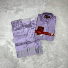 Horad Premium Art Silk Lavender Kids Set