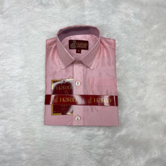 Horad Premium Art Silk Petal Pink Kids Set