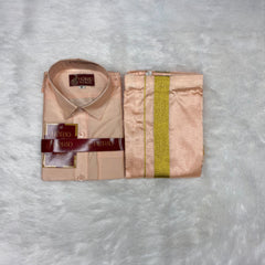 Horad Premium Art Silk Rose Gold Kids Set