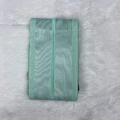 HORAD Premium Art Silk M.L.Green Welcro Dhoti with Shirt Material + Angavastram