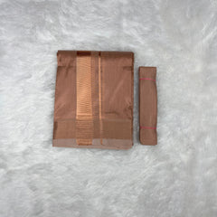 HORAD Premium Art Silk Copper  Dhoti + Belt