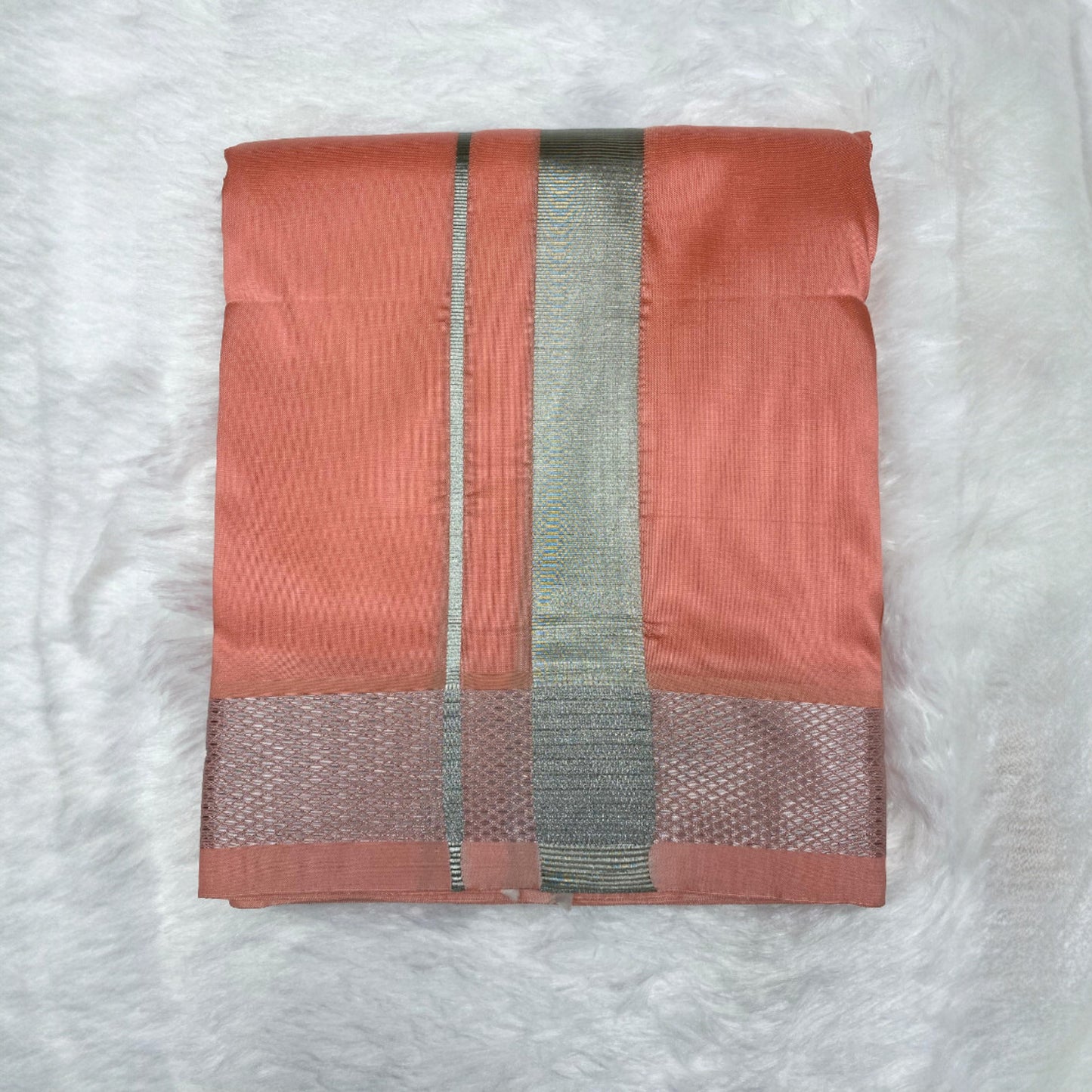 Horad Premium Art Silk Hazaliea Dhoti