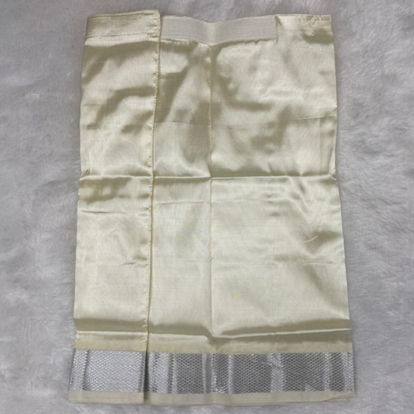 Horad Premium Art Silk Cream Balaji Embroidery Kids Set