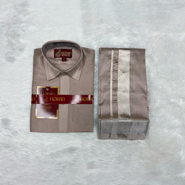 Horad Premium Art Silk Sandstone  Kids Set