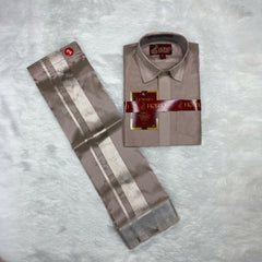 Horad Premium Art Silk Sandstone  Kids Set