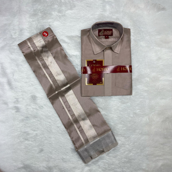 Horad Premium Art Silk Sandstone  Kids Set