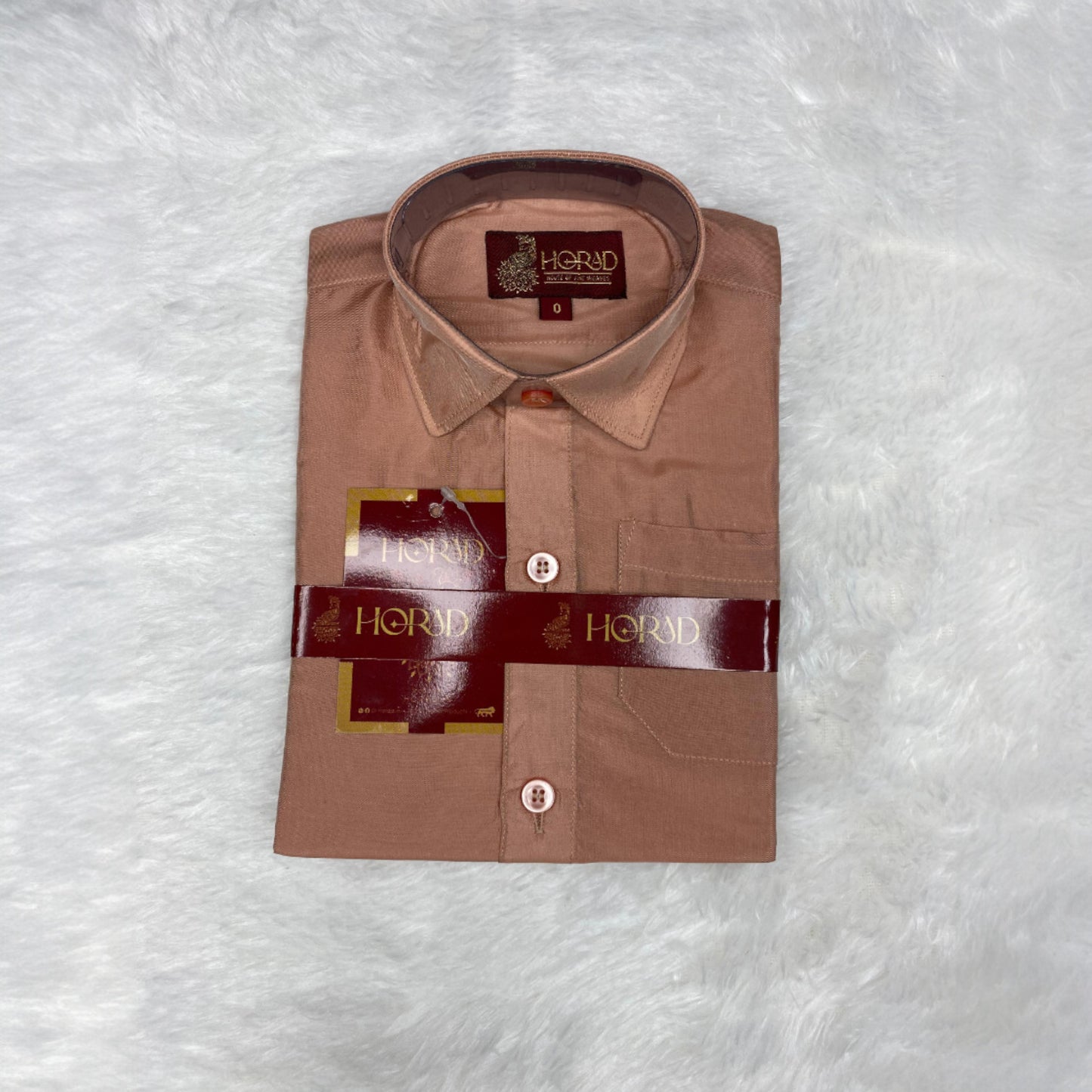 Horad Premium Art Silk Copper  Kids Set