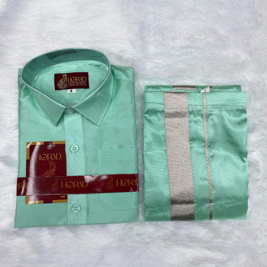 Horad Premium Art Silk ML.Green Kids Set